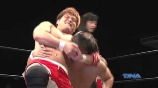 2015/8/2 DNA8 ~Pro-Wrestling Koshien 2015~ Round 1 Ryota Nakatsu vs Kouki Iwasaki
