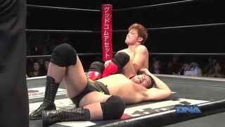 2015/8/2 DNA8 ~Pro-Wrestling Koshien 2015~ Final Ryota Nakatsu vs Kazusada Higuchi