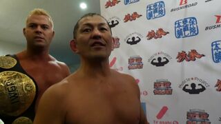 11/19 WORLD TAG LEAGUE: 5TH MATCH’s Post-match comments[w/English subtitles] / 第5試合試合後コメント【字幕有り】