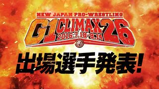 G1CLIMAX26 ENTRY FIGHTER VTR
