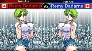 Wrestle Angels V2 レミー･ダダーンvsレミー･ダダーン 三先勝 Remy Dadarne vs Remy Dadarne 3 wins out of 5 games Ko Rule