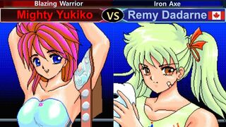 Wrestle Angels 1 マイティ祐希子 vs レミー・ダダーン 三先勝 Mighty Yukiko vs Remy Dadarne 3 wins out of 5 games