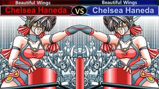 Wrestle Angels V2 チェルシー羽田 vs チェルシー羽田 三先勝 Chelsea Haneda vs Chelsea Haneda 3 wins out of 5 games
