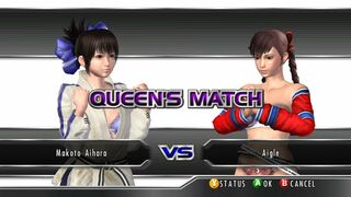 ランブルローズ XX 藍原誠 vs アイグル Rumble Rose XX Makoto Aihara vs Aigle Queen's Match