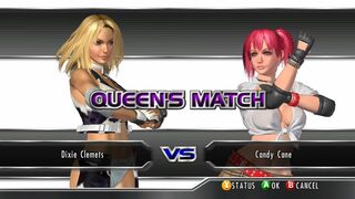ランブルローズ XX デキシー・クレメッツ vs キャンディ・ケイン Rumble Rose XX Dixie Clemets vs Candy Cane Queen's Match
