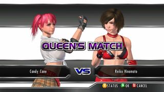 ランブルローズ XX キャンディ・ケイン vs 日ノ本零子 Rumble Rose XX Candy Cane vs Reiko Hinomoto Queen's Match