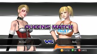 ランブルローズ XX ミストレス vs ベッキー Rumble Rose XX Mistress vs Becky Queen's Match