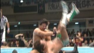 2006.11.06 GI TAG LEAGUE FINAL TANAHASHI & KANEMOTO vs CHONO & NAKAMURA
