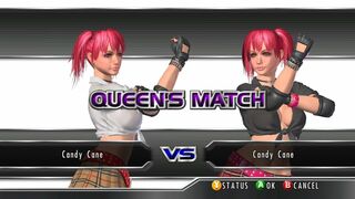 ランブルローズ XX キャンディ・ケイン vs キャンディ・ケイン Rumble Rose XX Candy Cane vs Candy Cane Queen's Match
