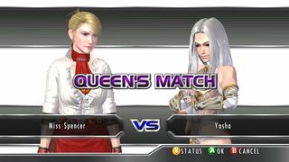 ランブルローズ XX スペンサー先生 vs 夜叉 Rumble Rose XX Miss Spencer vs Yasha Queen's Match