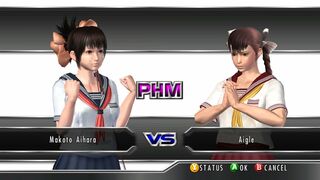 ランブルローズ XX 藍原誠 vs アイグル Rumble Rose XX Makoto Aihara vs Aigle PHM