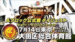 【G1CLIMAX28】7.14大田区総合体育館【Aブロックダイジェスト】