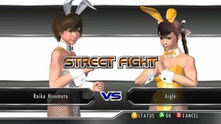 ランブルローズ XX 日ノ本零子 vs アイグル Rumble Rose XX Reiko Hinomoto vs Aigle Street Fight