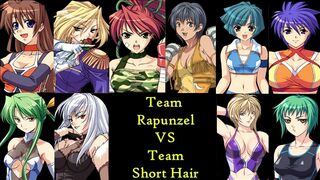 Wrestle Angels Survivor 2 チームラプンツェル vs チームショートヘア Team Rapunzel VS Team Short Hair Elimination match