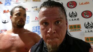 11/23 WORLD TAG LEAGUE: 7TH MATCH’s Post-match comments / 第7試合試合後コメント【字幕有り】