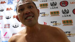 11/23 WORLD TAG LEAGUE: 6TH MATCH’s Post-match comments[w/English subtitles] / 第6試合試合後コメント【字幕有り】