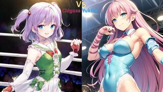 Wrestle Angels Survivor 2 結城 千種 vs マイティ祐希子 三先勝 Chigusa Yuuki vs Mighty Yukiko 3 wins out of 5 games