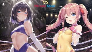 Wrestle Angels Survivor 2 南 利美 vs キューティー金井 三先勝 Toshimi Minami vs Cutey Kanai 3 wins out of 5 games