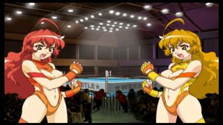 リクエスト レッスルエンジェルスサバイバ ㅡ 2 獅子堂 レナ vs ドラウジー獅子堂 WAS 2 Rena Shishidou vs Drowsy Shishidou
