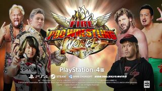 真壁が暴走！PS4/Steam FIRE PRO WRESTLING WORLD ｘ NJPW スペシャルトレーラー