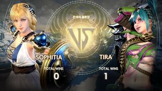 SOULCALIBUR VI Sophitia vs Tira 5 wins out of 9 games ソウルキャリバー Ⅵ ソフィーティア vs ティラ 五先勝