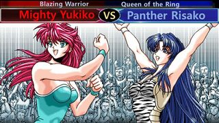 Wrestle Angels V1 マイティ祐希子 vs パンサー理沙子 三先勝 Mighty Yukiko vs Panther Risako 3 wins out of 5 games