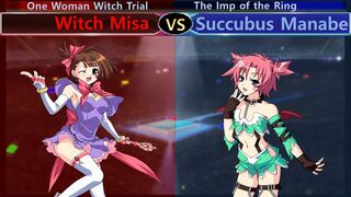 Wrestle Angels Survivor 2 ウィッチ美沙 vs サキュバス真鍋 三先勝 Witch Misa vs Succubus Manabe 3 wins out of 5 games