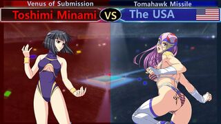 Wrestle Angels Survivor 2 南 利美vs ザ・USA 三先勝 Toshimi Minami vs The USA 3 wins out of 5 games