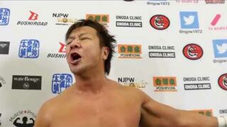 11/5 POWER STRUGGLE: Satoshi Kojima’s Post-match comments[w/English subtitles] / 小島選手試合後コメント