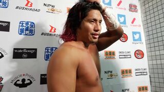 11/5 POWER STRUGGLE: Hiromu Takahashi’s Post-match comments[w/English subtitles] / ヒロム選手試合後コメント
