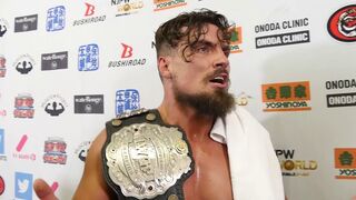 11/5 POWER STRUGGLE: Marty Scurll’s Post-match comments / マーティー選手試合後コメント【字幕有り】