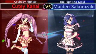 Wrestle Angels Survivor 2 キューティー金井vsメイデン桜崎 三先勝 Cutey Kanai vs Maiden Sakurazaki 3wins out of 5games