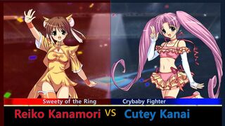 Wrestle Angels Survivor 2 金森 麗子 vs キューティー金井 三先勝 Reiko Kanamori vs Cutey Kanai 3 wins out of 5 games
