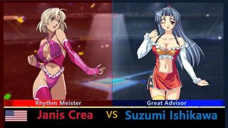Wrestle Angels Survivor 2 ジャニス・クレア vs 石川 涼美 三先勝 Janis Crea vs Suzumi Ishikawa 3 wins out of 5 games