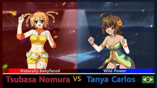 Wrestle Angels Survivor 1 野村 つばさvsターニャ・カルロス 三先勝 Tsubasa Nomura vs Tanya Carlos 3 wins out of 5 games