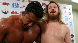 11/26 WORLD TAG LEAGUE: 5TH MATCH’s Post-match comments[w/English subtitles] / 第５試合試合後コメント【字幕有り】