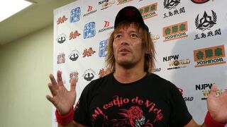 11/26 WORLD TAG LEAGUE: 9TH MATCH’s Post-match comments[w/English subtitles] / 第９試合試合後コメント
