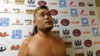 11/25 WORLD TAG LEAGUE: 5TH MATCH’s Post-match comments[w/English subtitles] / 第5試合試合後コメント【字幕有り】