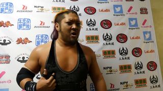 11/25 WORLD TAG LEAGUE: 4TH MATCH’s Post-match comments[w/English subtitles] / 第4試合試合後コメント【字幕有り】