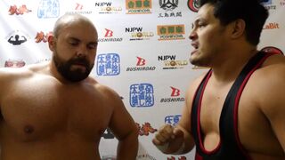 11/25 WORLD TAG LEAGUE: 3RD MATCH’s Post-match comments[w/English subtitles] / 第3試合試合後コメント【字幕有り】