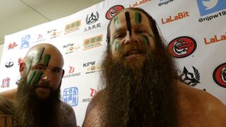 11/25 WORLD TAG LEAGUE: 2ND MATCH’s Post-match comments[w/English subtitles] / 第2試合試合後コメント【字幕有り】