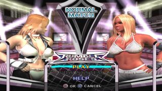 ランブルローズ デキシー・クレメッツ vs アイーシャ Rumble Rose Dixie Clemets vs Aisha Normal Match 럼블로즈 딕시 클레멘츠 vs 아이샤