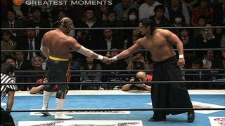 NJPW GREATEST MOMENTS HIROOKI GOTO vs LA SOMBRA