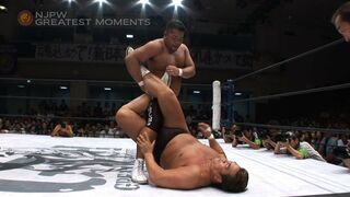 NJPW GREATEST MOMENTS RIKI CHOSYU vs TOMOHIRO ISHII