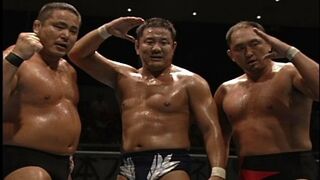 NJPW GREATEST MOMENTS NAGATA&NAKANISHI&OTANIvsTENZAN&MAKABE&YANO