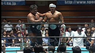 NJPW GREATEST MOMENTS YOSHIE&TANAHASHIvsMAKAI4&MAKAI5