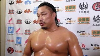 11/18 WORLD TAG LEAGUE: 7TH MATCH’s Post-match comments[w/English subtitles] / 第7試合試合後コメント