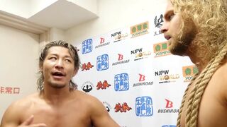 11/18 WORLD TAG LEAGUE: 4TH MATCH’s Post-match comments[w/English subtitles] / 第4試合試合後コメント【字幕有り】
