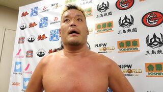 11/21 WORLD TAG LEAGUE: 3RD MATCH’s Post-match comments[w/English subtitles] / 第3試合試合後コメント【字幕有り】