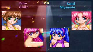 Wrestle Angels Double Impact 麗子, 祐希子 vs 金井, 宮本 二先勝 Reiko, Yukiko vs Kanai, Miyamoto Ko Rule